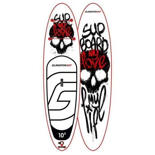 Sup-доска надувная с веслом Gladiator ART My Love 10.8